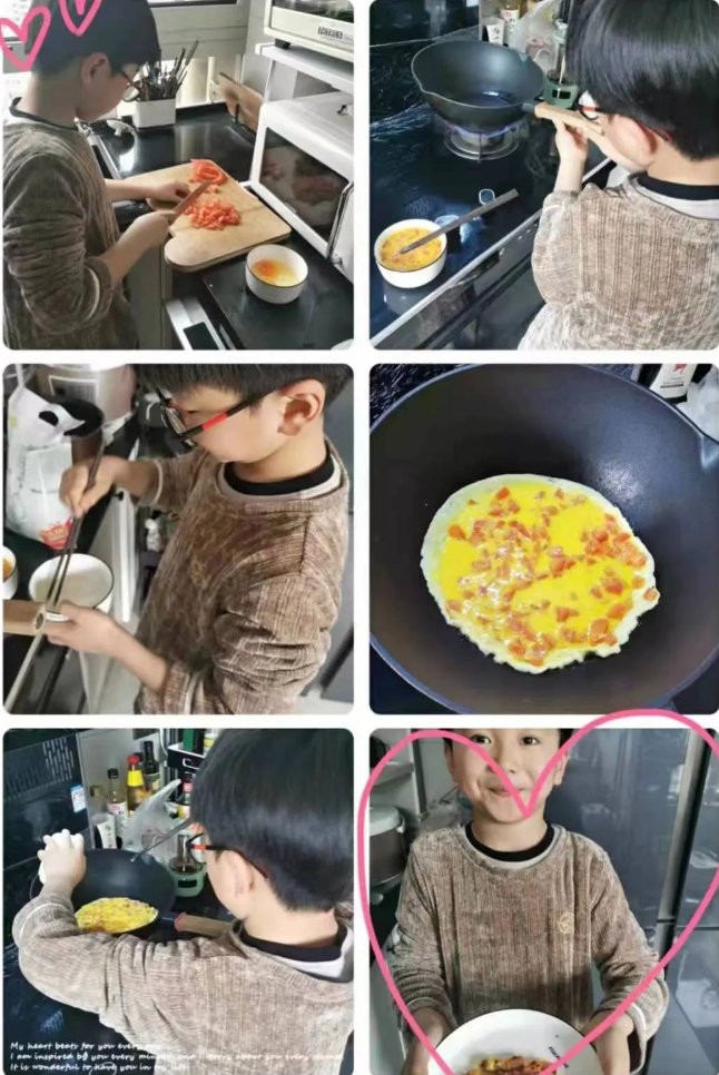 “宅家抗疫情 美食暖人心”——阜纺小学“五育并举，居家抗疫”综合实践活动