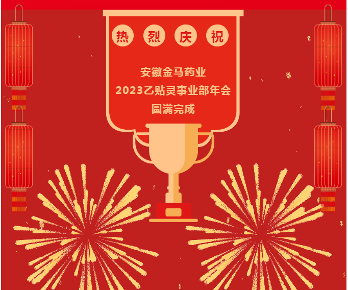 安徽金马药业2023乙贴灵事业部年会圆满完成