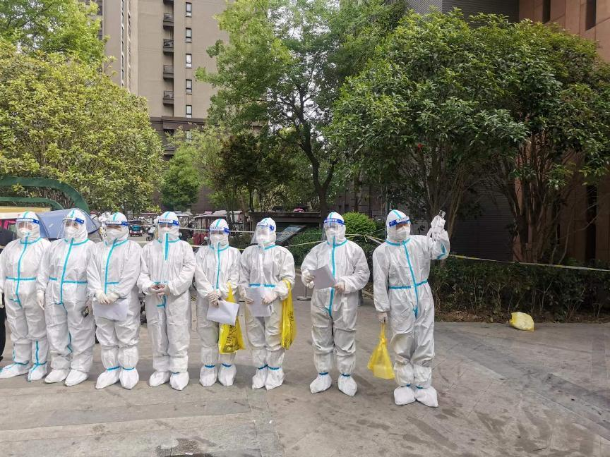 在新华城南区核酸检测中的那些事