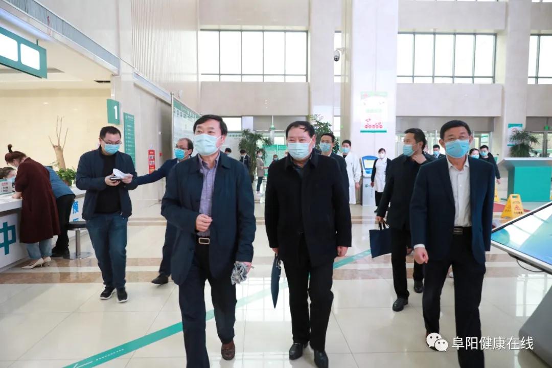安徽：阜阳师范大学校领导到市人民医院考察调研合作事宜