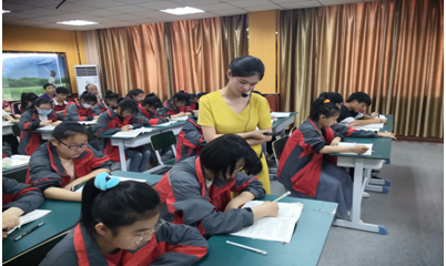 安徽：阜阳市第十一中学和口孜中学开展校际教学研讨活动