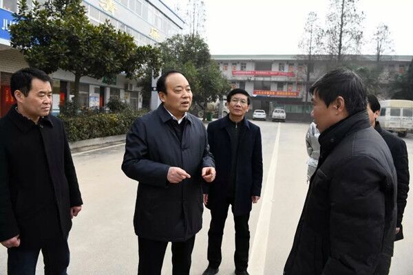 阜阳市委书记李平到阜南县颍州区调研