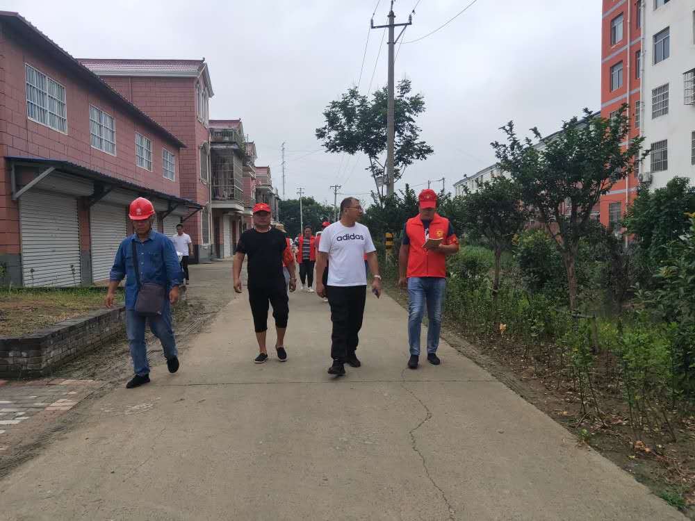 安徽阜阳市颍州区王店镇开展创建全国文明城市现场督导活动