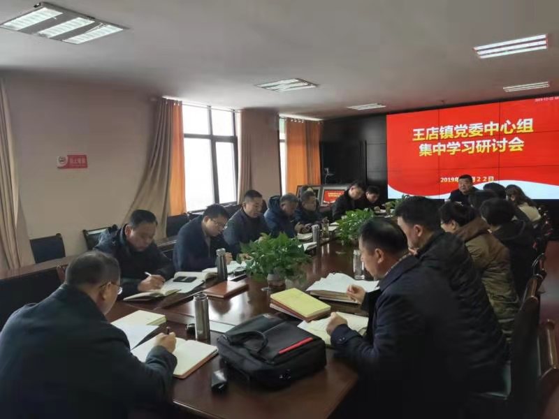 安徽颍州区王店镇召开党委中心组集中学习习总书记关于“三农”工作论述研讨会