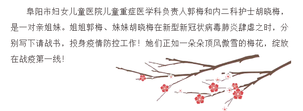 这对“姐妹花”绽放在战疫第一线