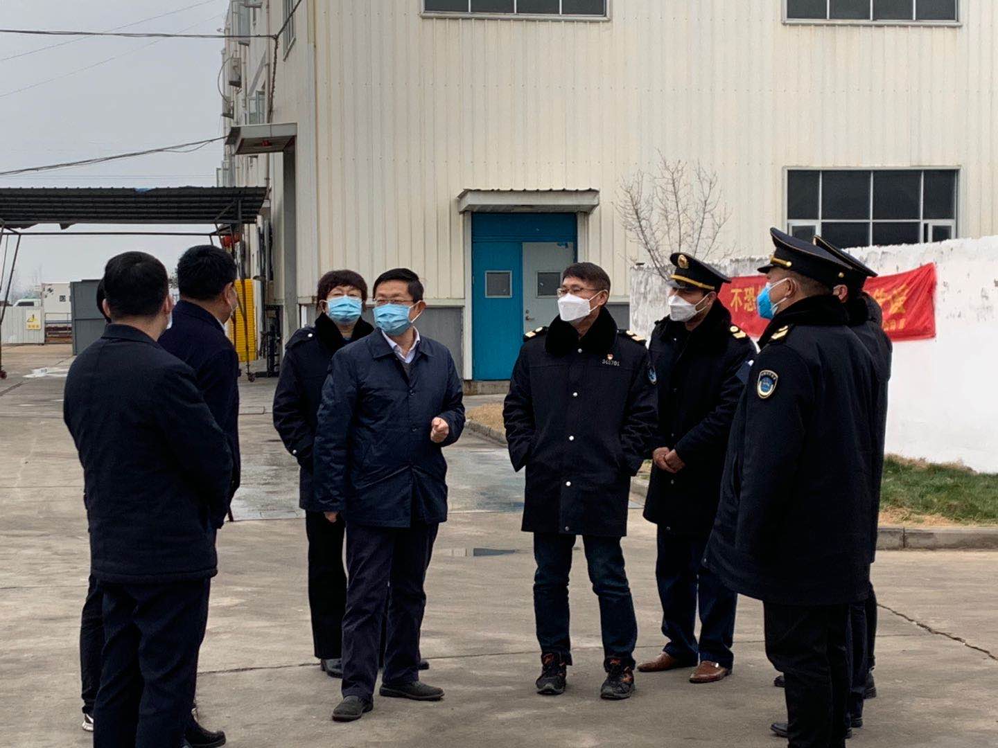 阜阳市卫生健康委党组书记、主任吴荣涛调研指导新冠肺炎医疗废物处置工作