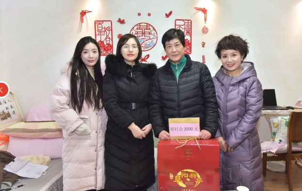 阜阳市妇女儿童医院妇联开展春节走访慰问活动