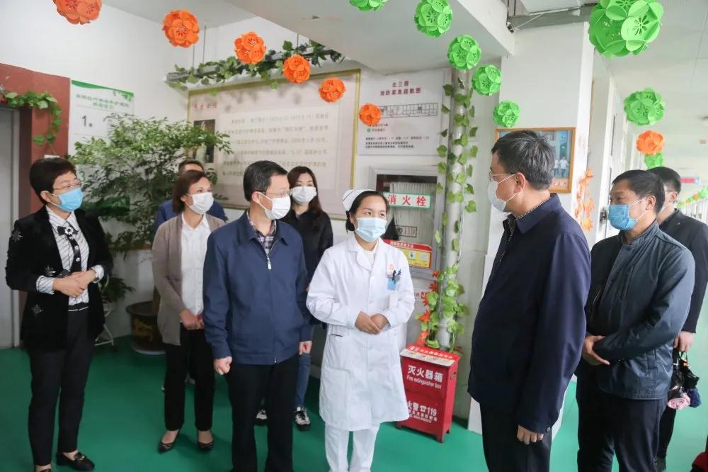 安徽省淮北市民政局领导一行莅临阜阳市老年公寓开展调研