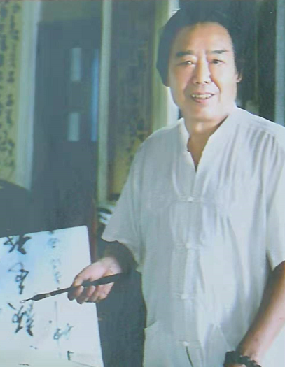 书法家候锡山