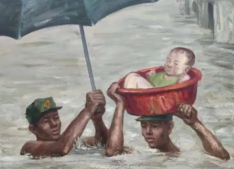 风雨同舟抗洪魔 ——观央视频道转播河南郑州受洪灾迅情报道有感