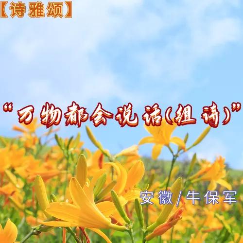 【诗言稚】万物都会说话(组诗)