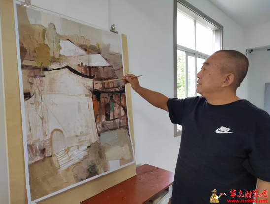 阜阳画家许卫《皖韵》斩获佳绩，“画说江淮”展家乡风采