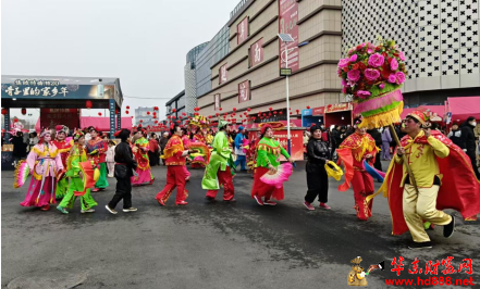 赏民舞  赶大集 &mdash;&mdash;阜南非遗展演亮相年货大集